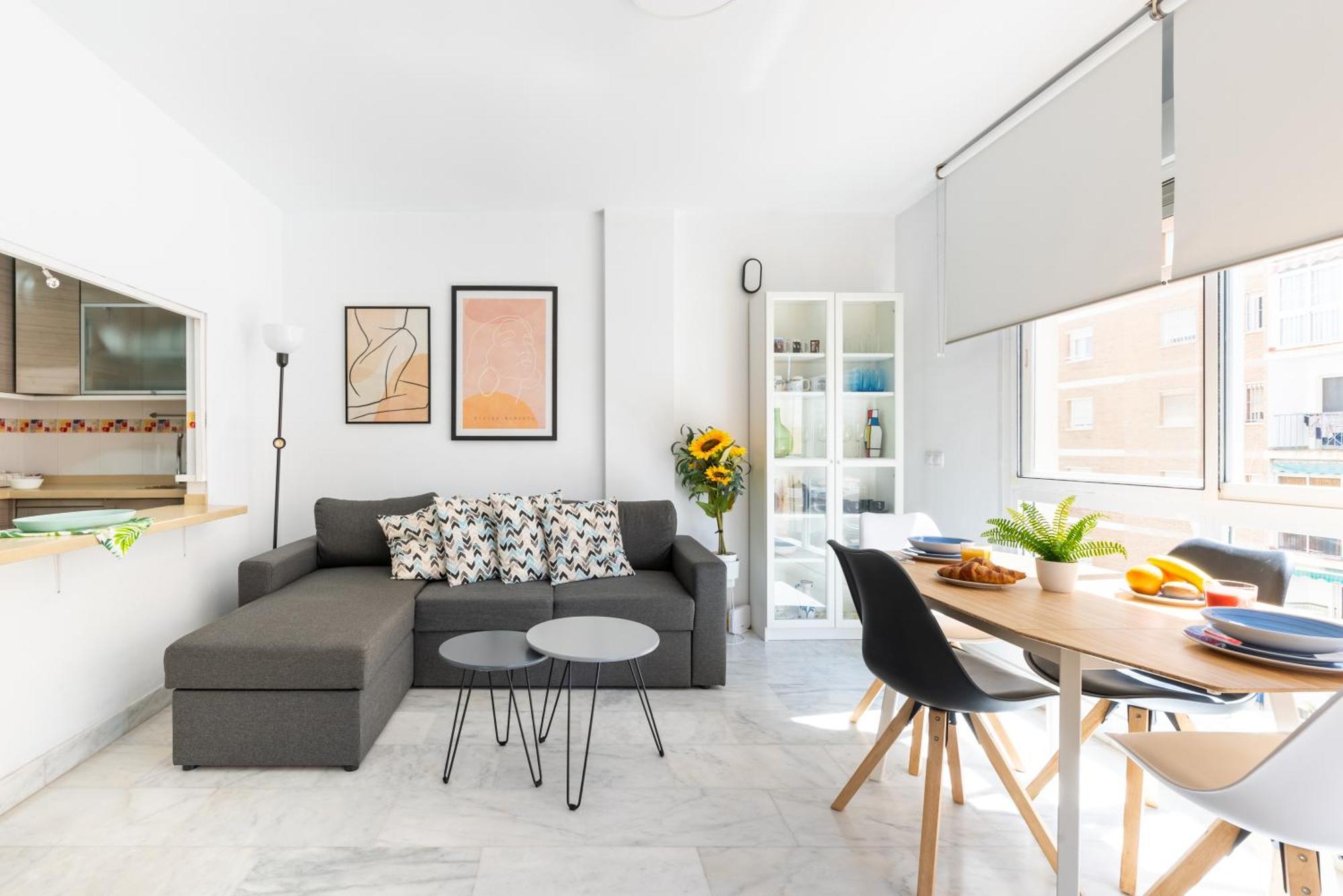 Wintowinrentals Quiet Apartment, Good Location, Free Parking Málaga Exterior foto